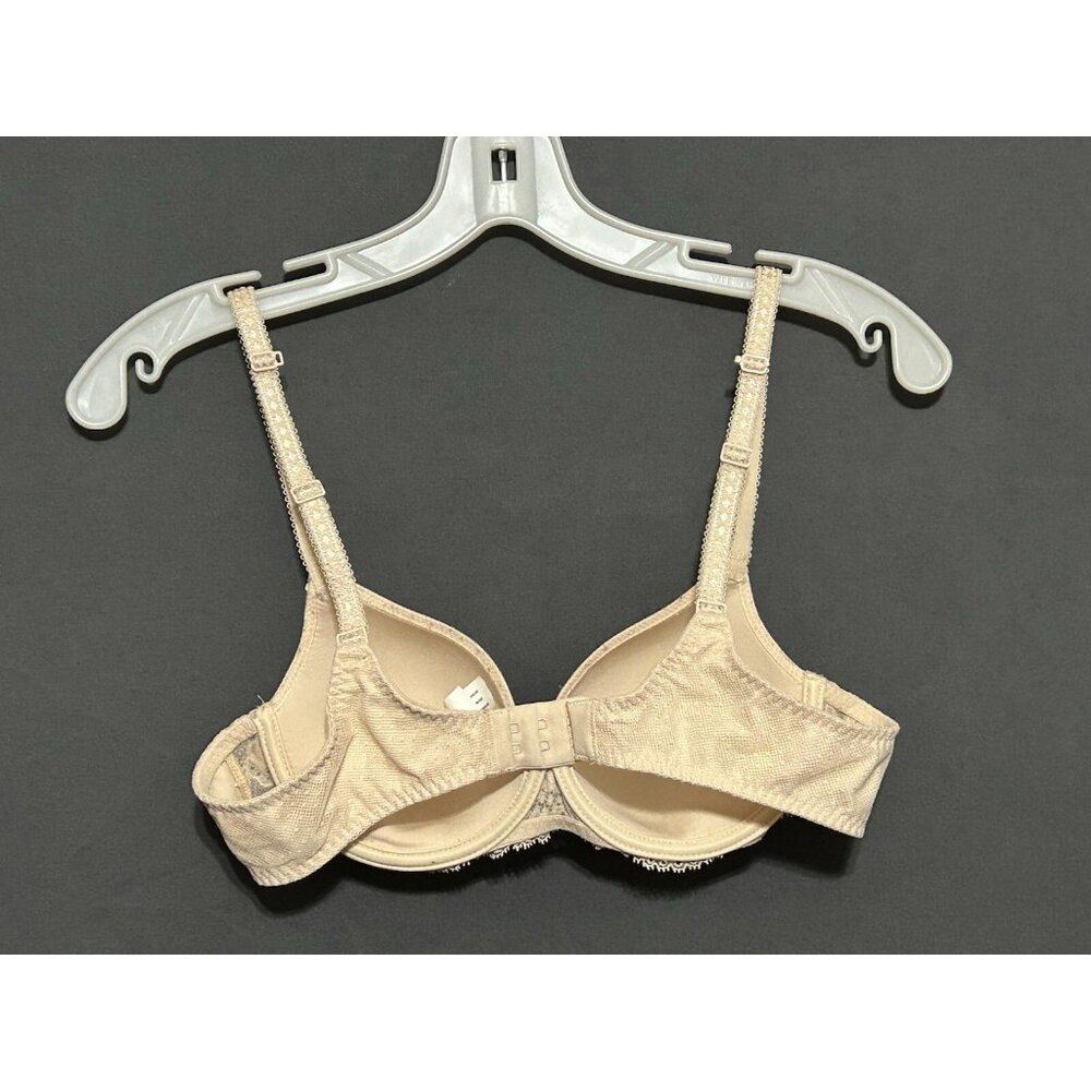 Simone Perele T Shirt Bra 34B Nude Peach Underwired Lightly Lined - Picture 3 of 8